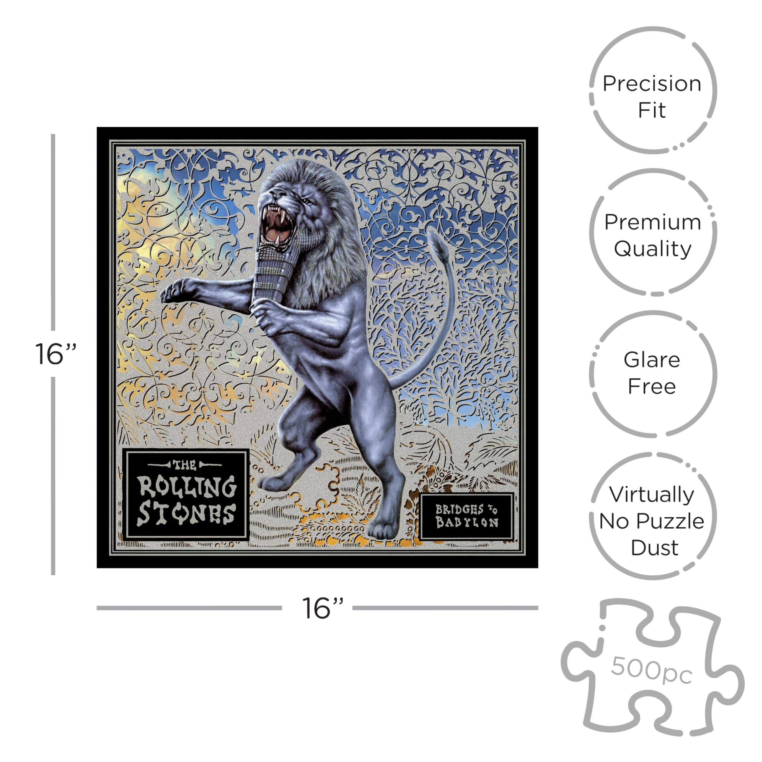 Amazon.com: Rolling Stones Bridges to Babylon (500 Piece Jigsaw